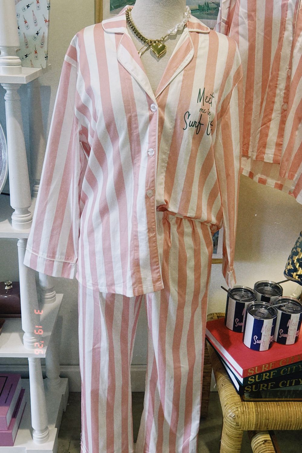 Meet me in Surf City pajama pants