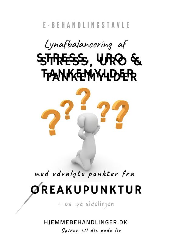 Lynafbalancering ved uro, stress og tankemylder – med punkter fra øreakupunktur