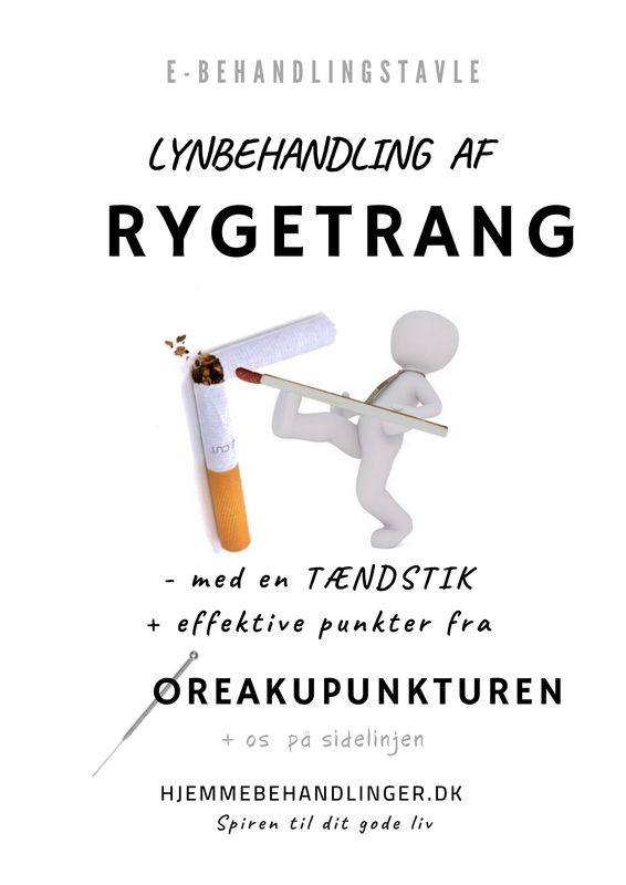 Lynafbalancering til rygevaner – øretryk med en tændstik og os på sidelinjen Lynafbalancering til rygevaner – øretryk med en tændstik og os på sidelinjen