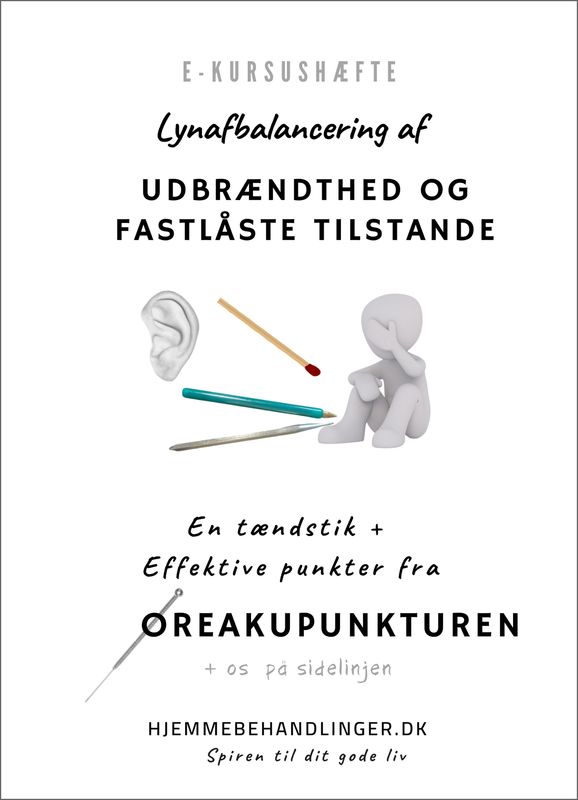 Lynafbalancering med øretryk ved udbrændthedsprægede og fastlåste tilstande