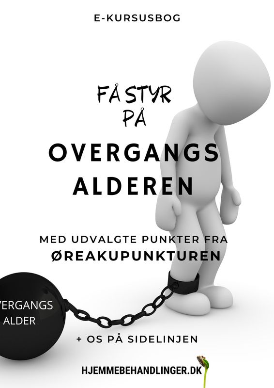 Få styr på overgangsalderen med udvalgte punkter fra øreakupunkturen