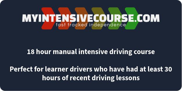 18 hour past half way course - Manual Car
