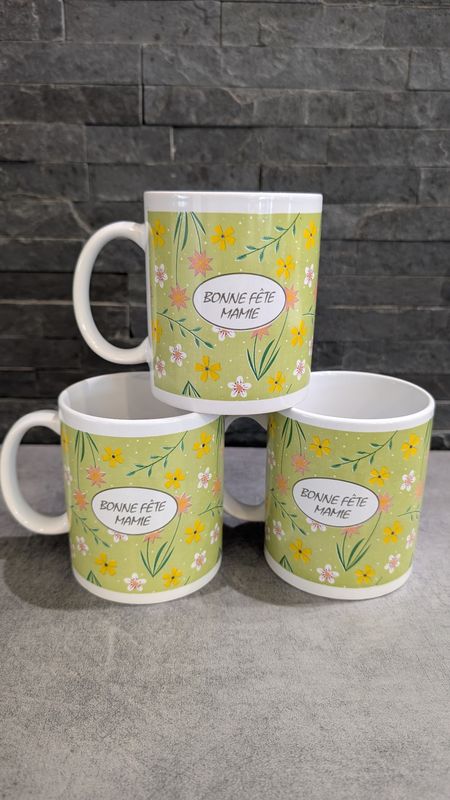 Mug &quot; Bonne fête Mamie&quot;