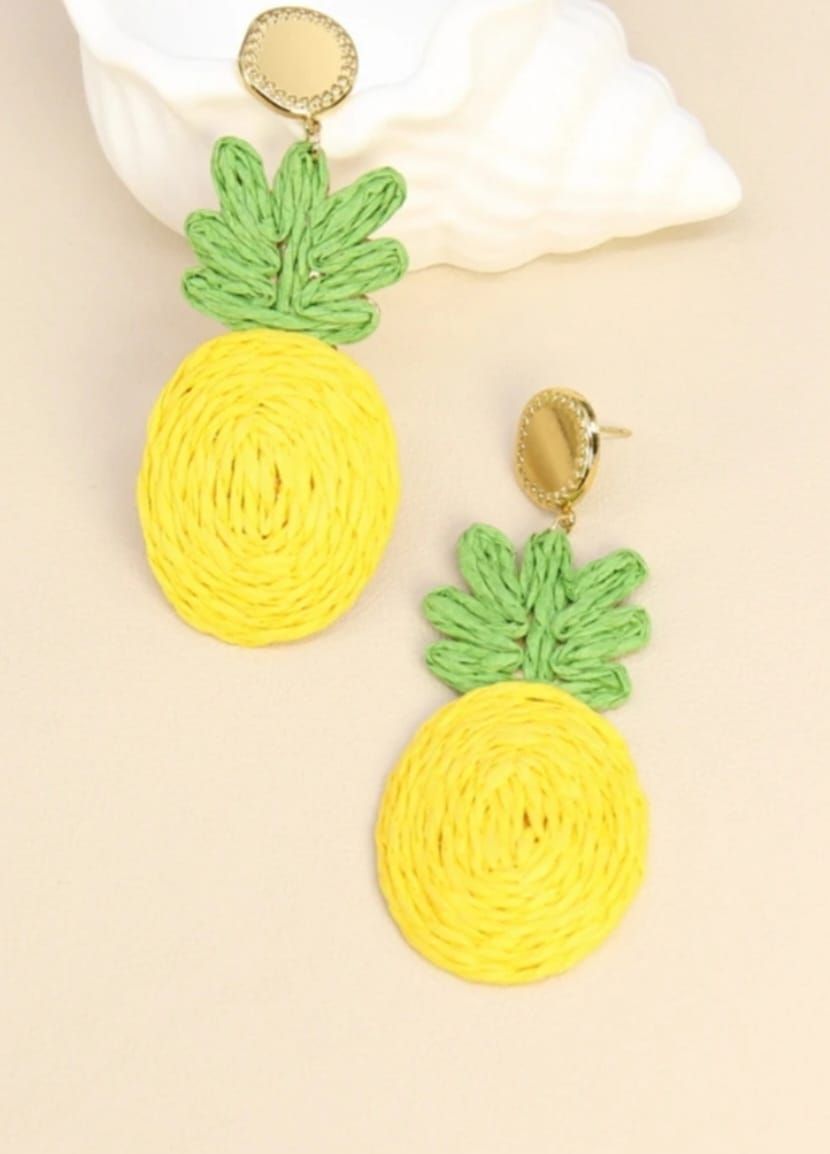 Boucles d&#39;oreilles Ananas