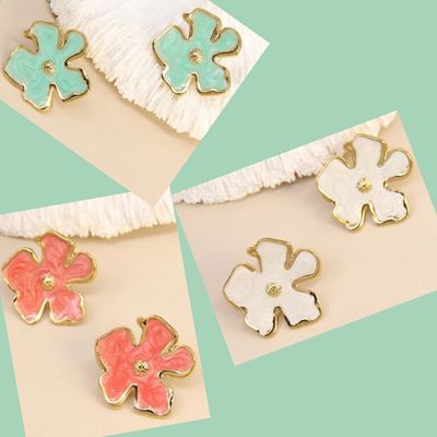 Boucles d'oreilles Fleurs