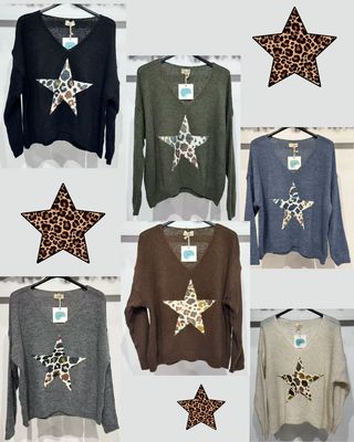 Pull étoile léo