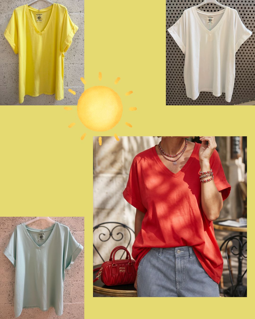 Tee-Shirt maxi