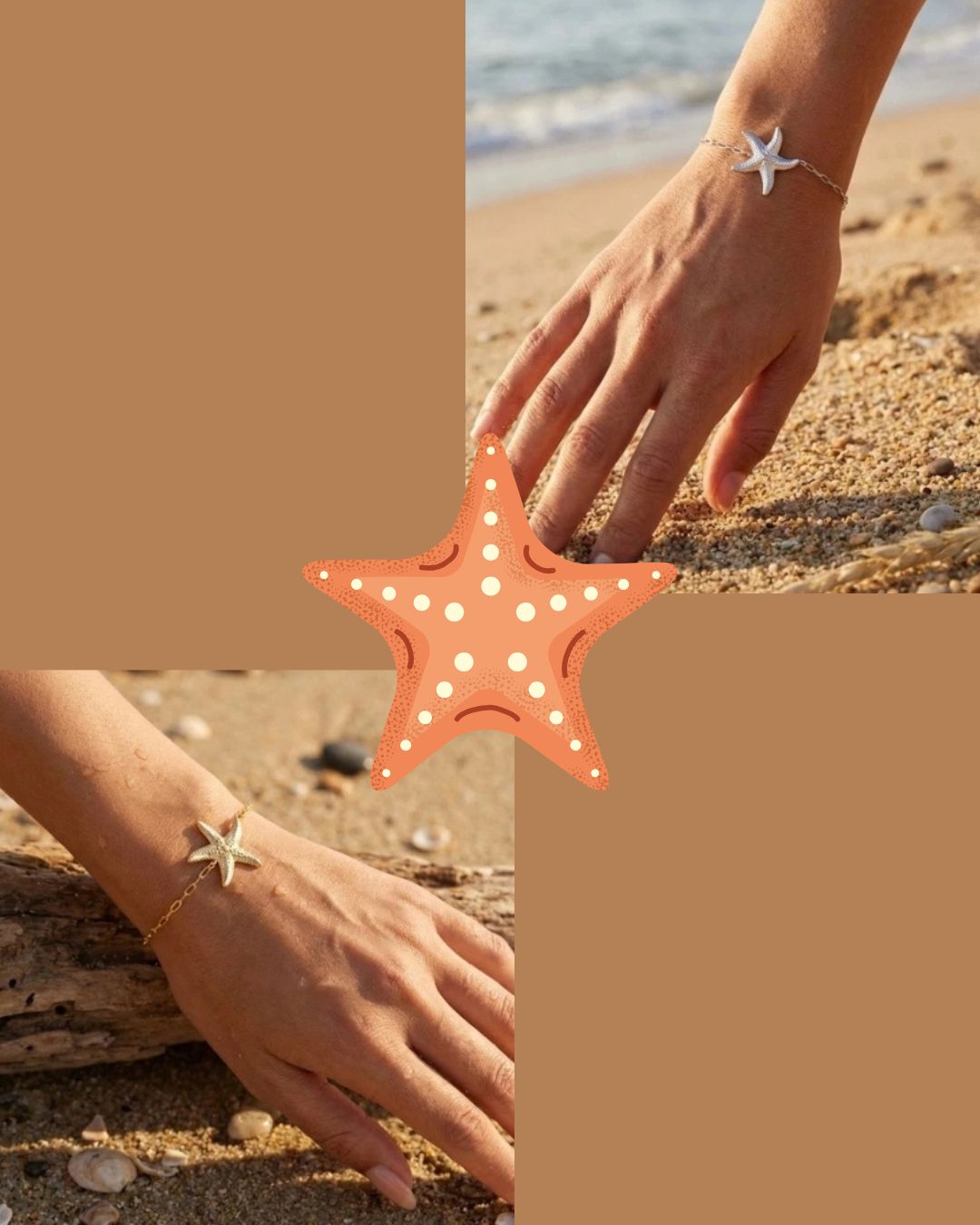 Bracelet étoile de mer