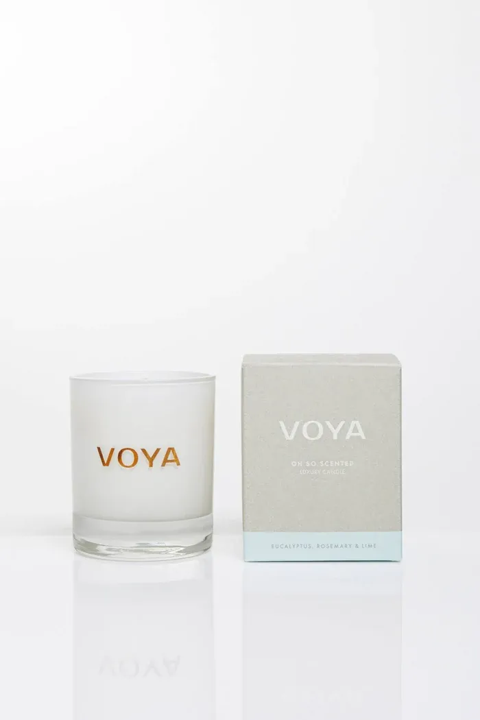 VOYA Eucalyptus, Rosemary &amp; Lime | Luxury Scented Candle