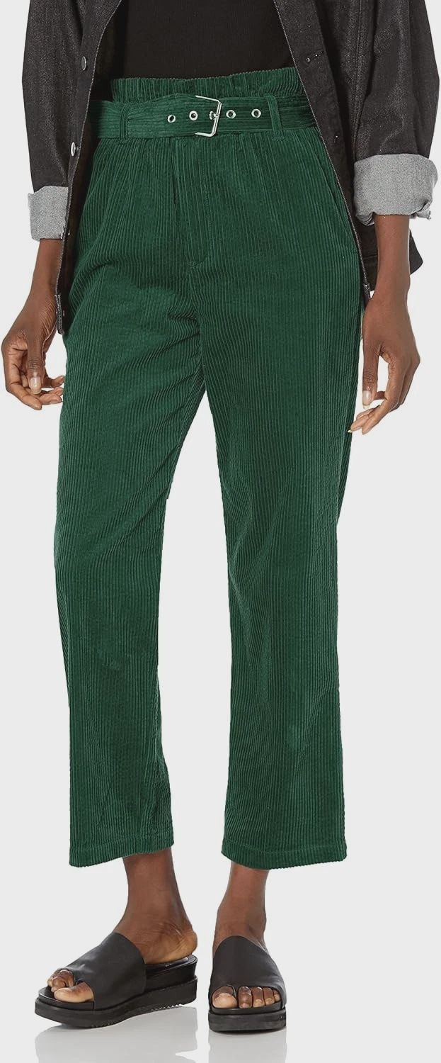 Baxter Rib Cage High Rise Straight Leg Corduroys