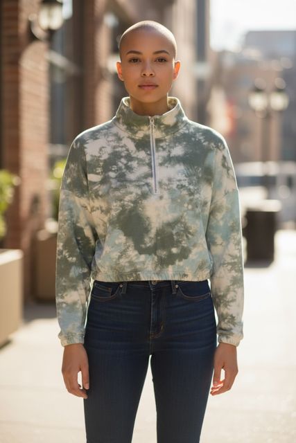 Abound Tie Dye Crop Top