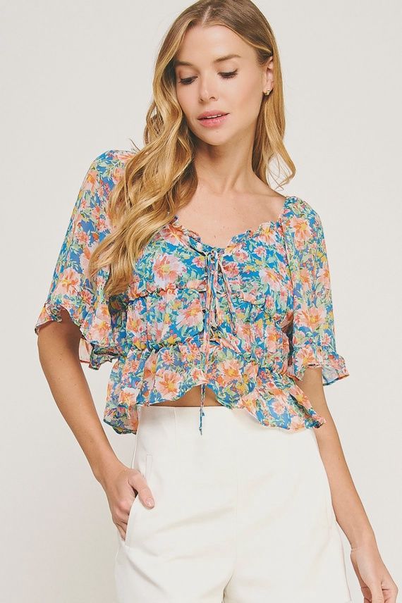 Luebloom Romance Crop Top