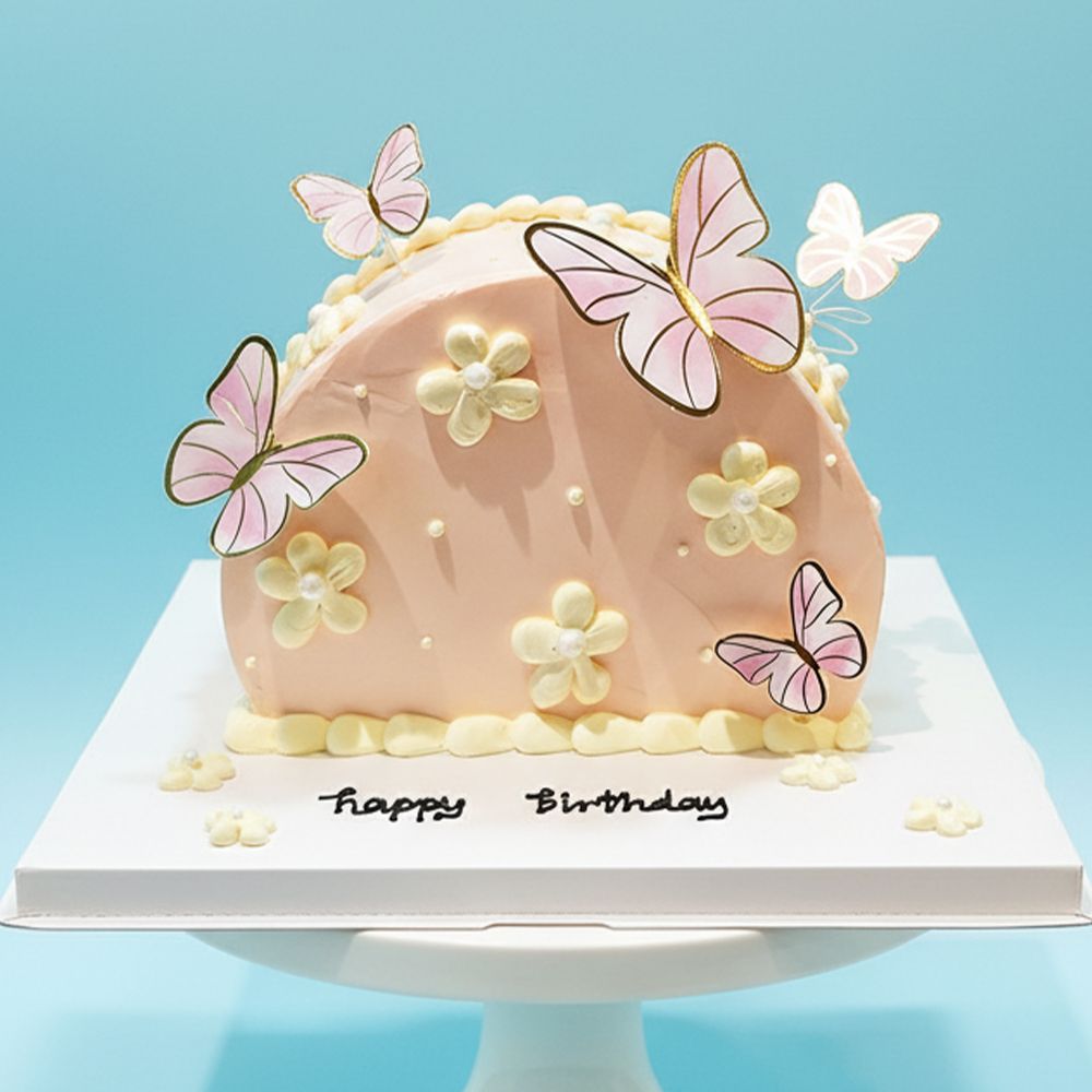 TDC03 Butterfly Dome Cake TDC03 Butterfly Dome Cake