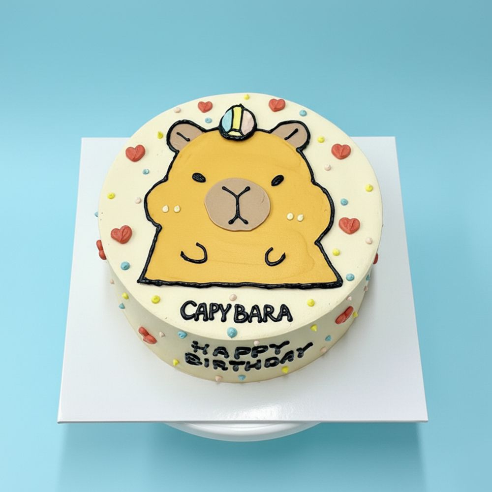 TCS40 CapyBara Happiness Cake