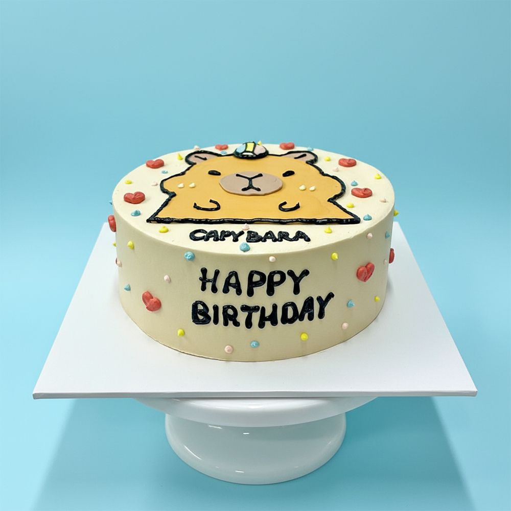 TCS40 CapyBara Happiness Cake TCS40 CapyBara Happiness Cake