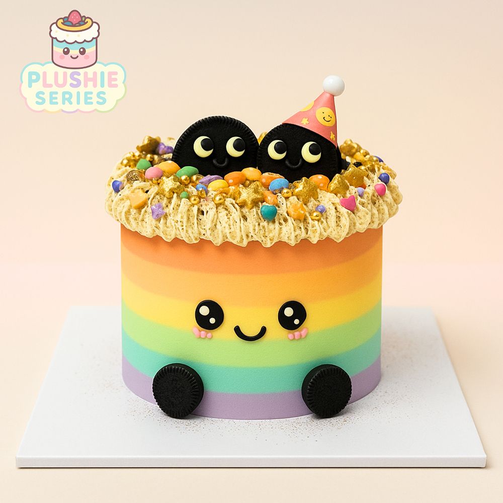 PLU02 Plushie Rainbow Cutie