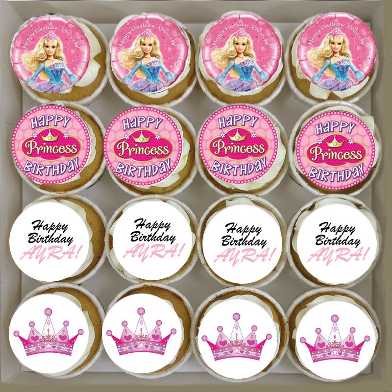 PPC02 Princess Birthday Cupcakes
