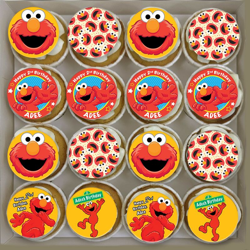 PPC14 Elmo Party Cupcakes