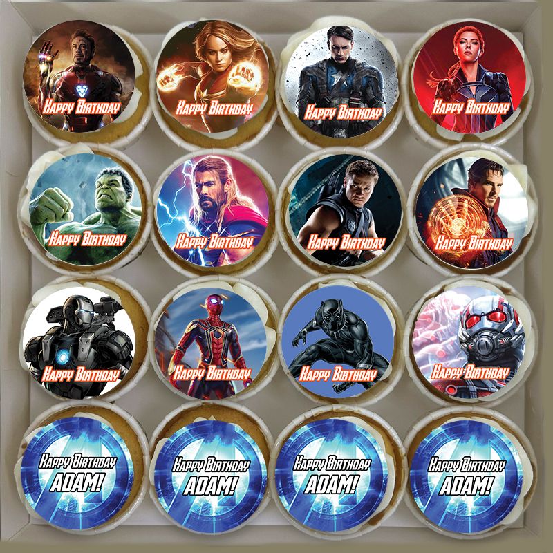 PPC19 Avengers Cupcakes