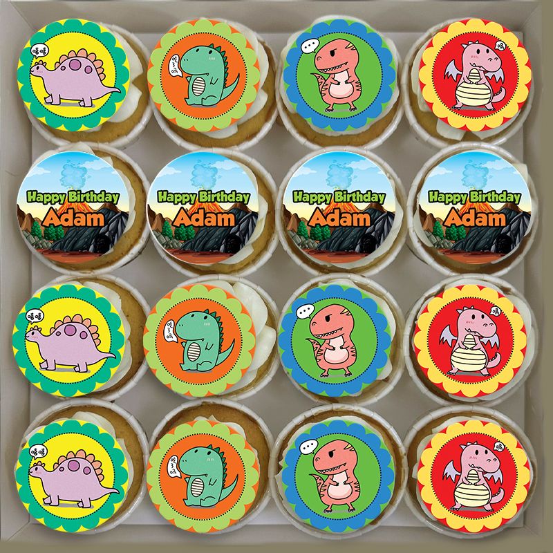 PPC21 Cute Dino Cupcakes