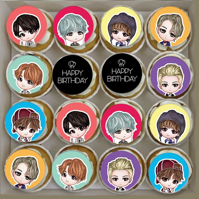 PPC16 K-pop Boys Cupcakes