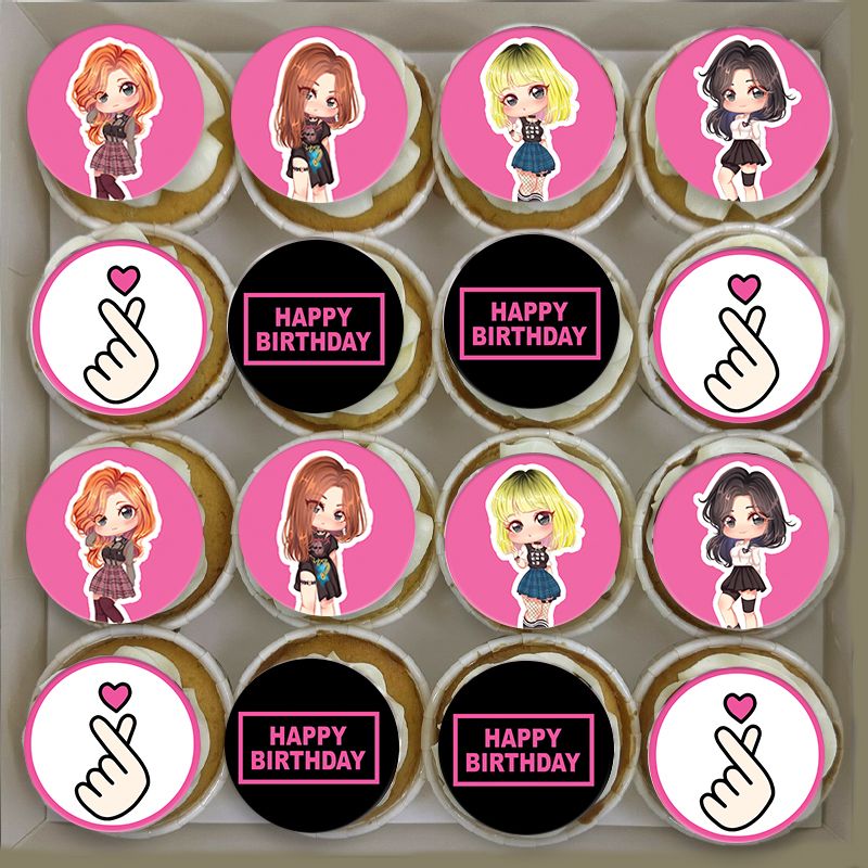 PPC17 Kpop Girls Cupcakes