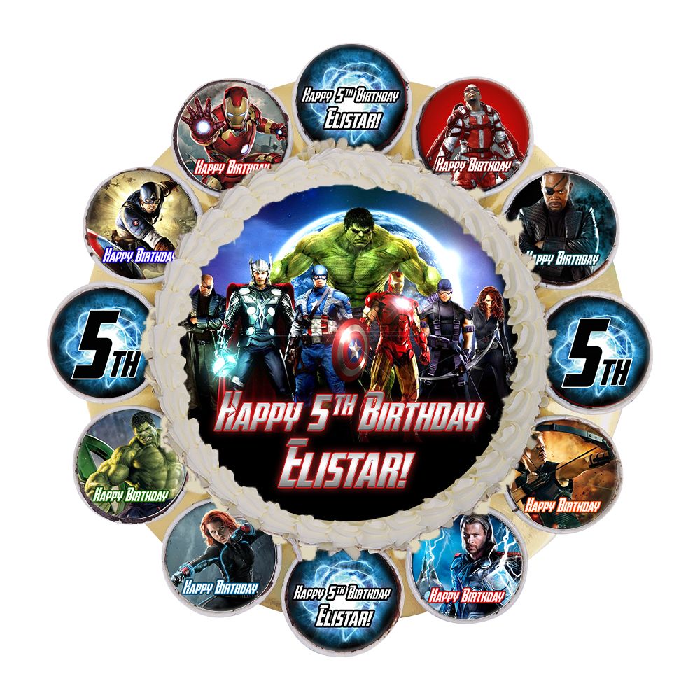 TNB08 Avengers Birthday Bundle