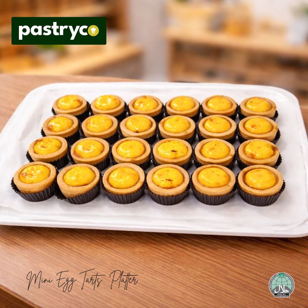 Mini Egg Tarts Box of 24s