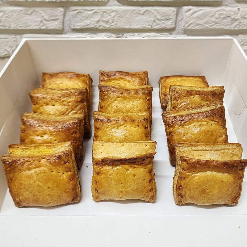 Mini Chicken Rendang Puff | Box of 12s