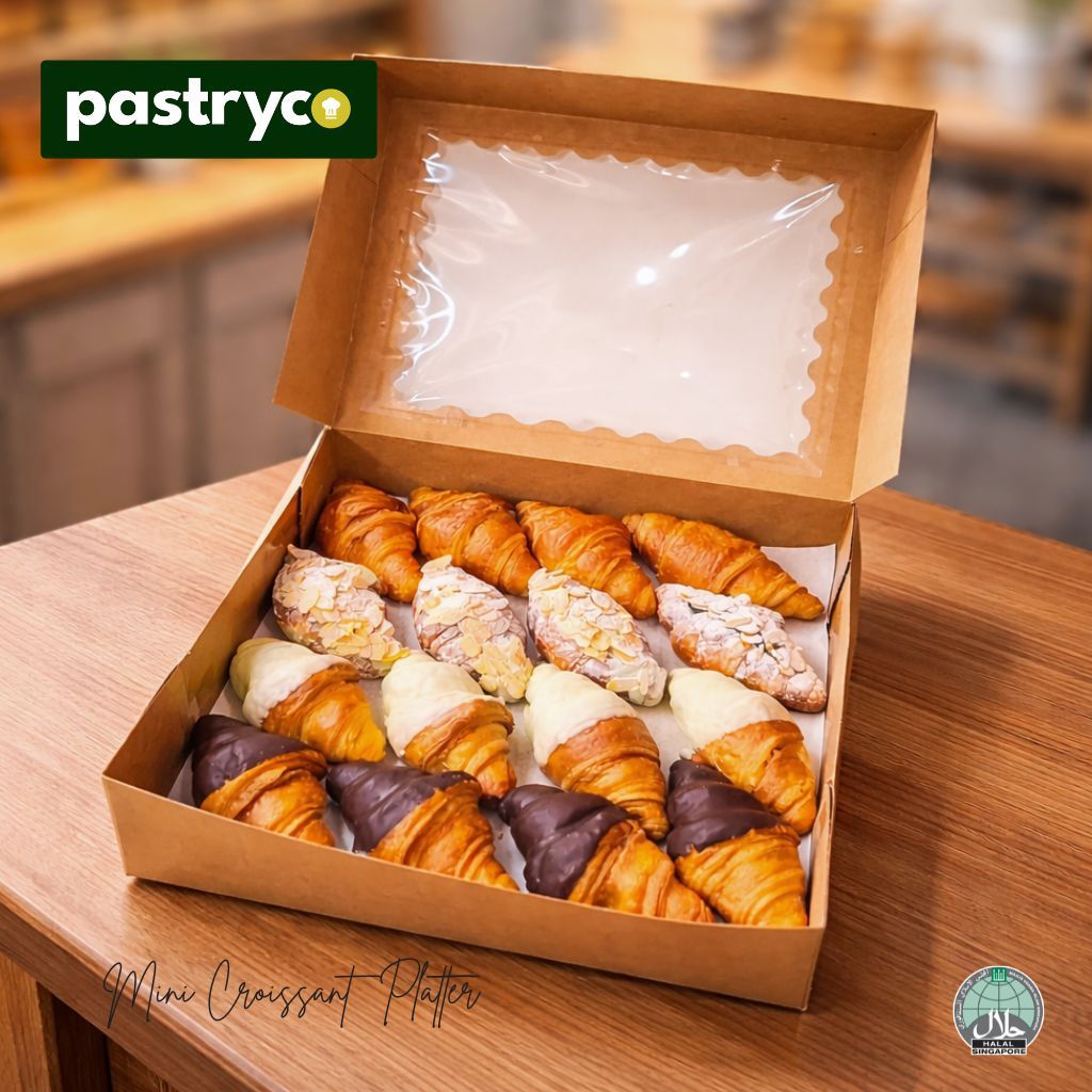 Assorted Mini Croissants | Box of 16pcs