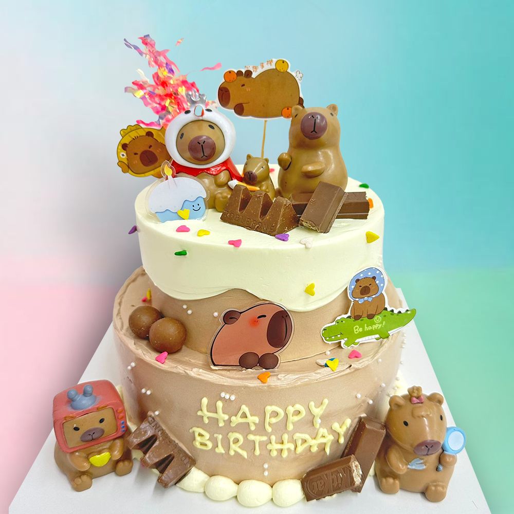 TC2512 2-Tier Capybara Sweet Celebration