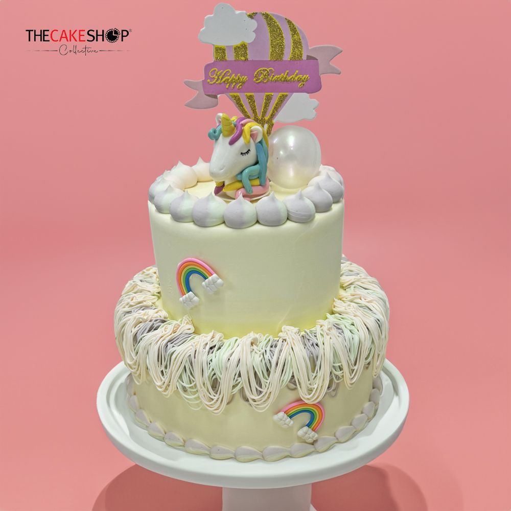 TTC02 2-Tier Rainbow Unicorn