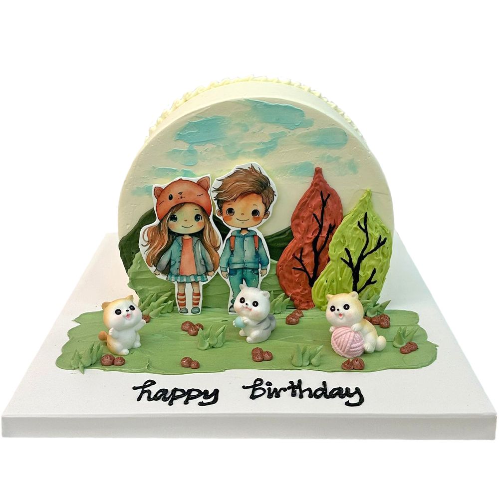 TDC13 Couple Love Dome Cake