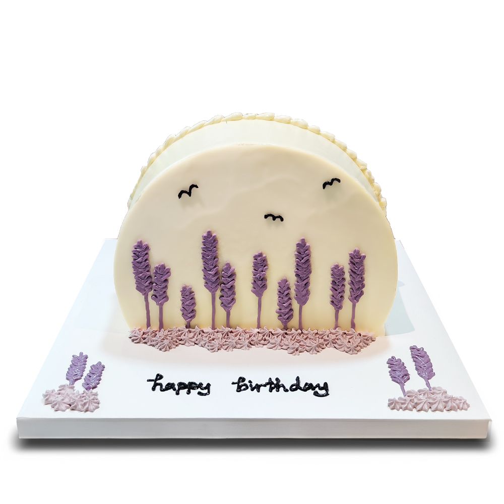 TDC11 Lavender Dome Cake