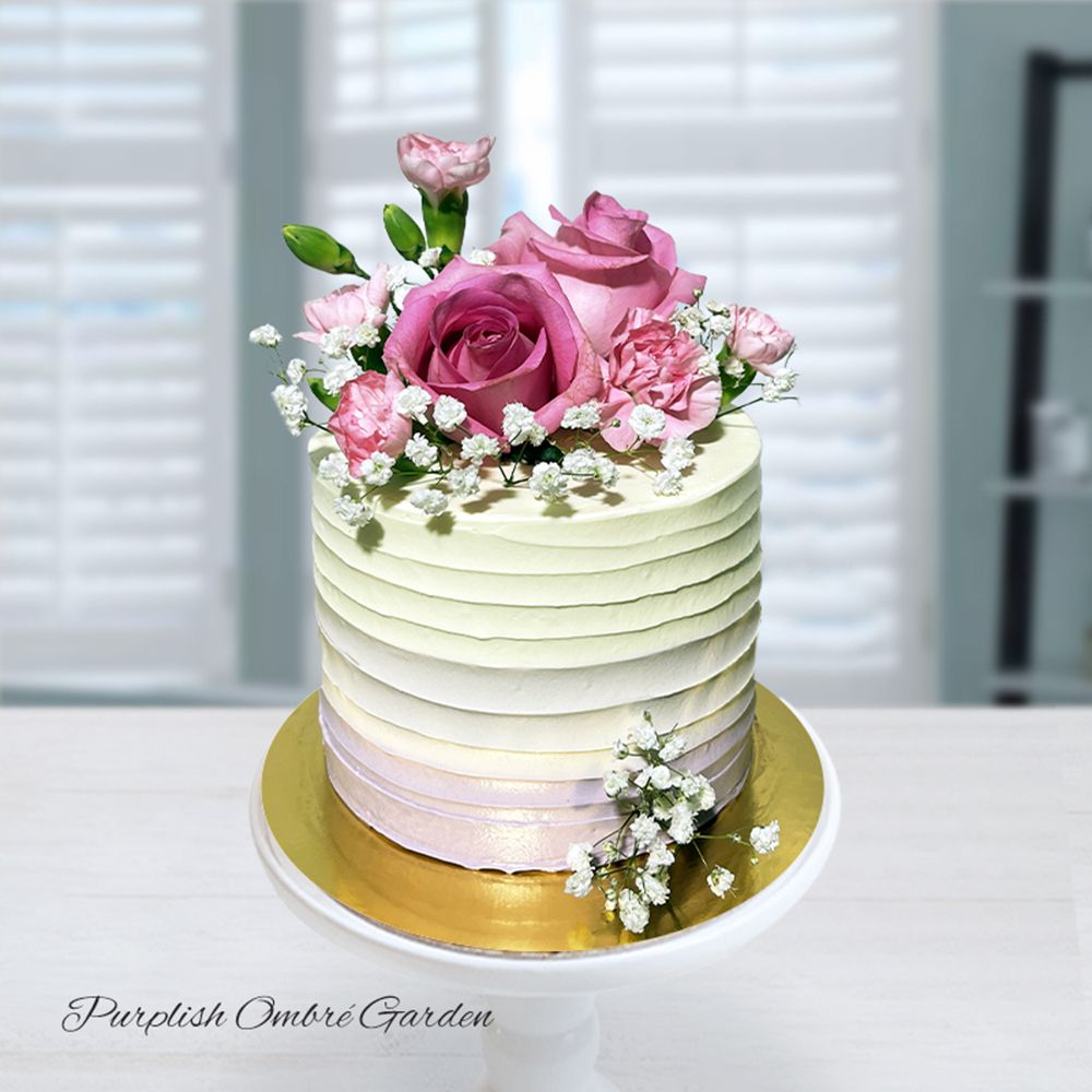 TFC123 Purplish Ombré Garden