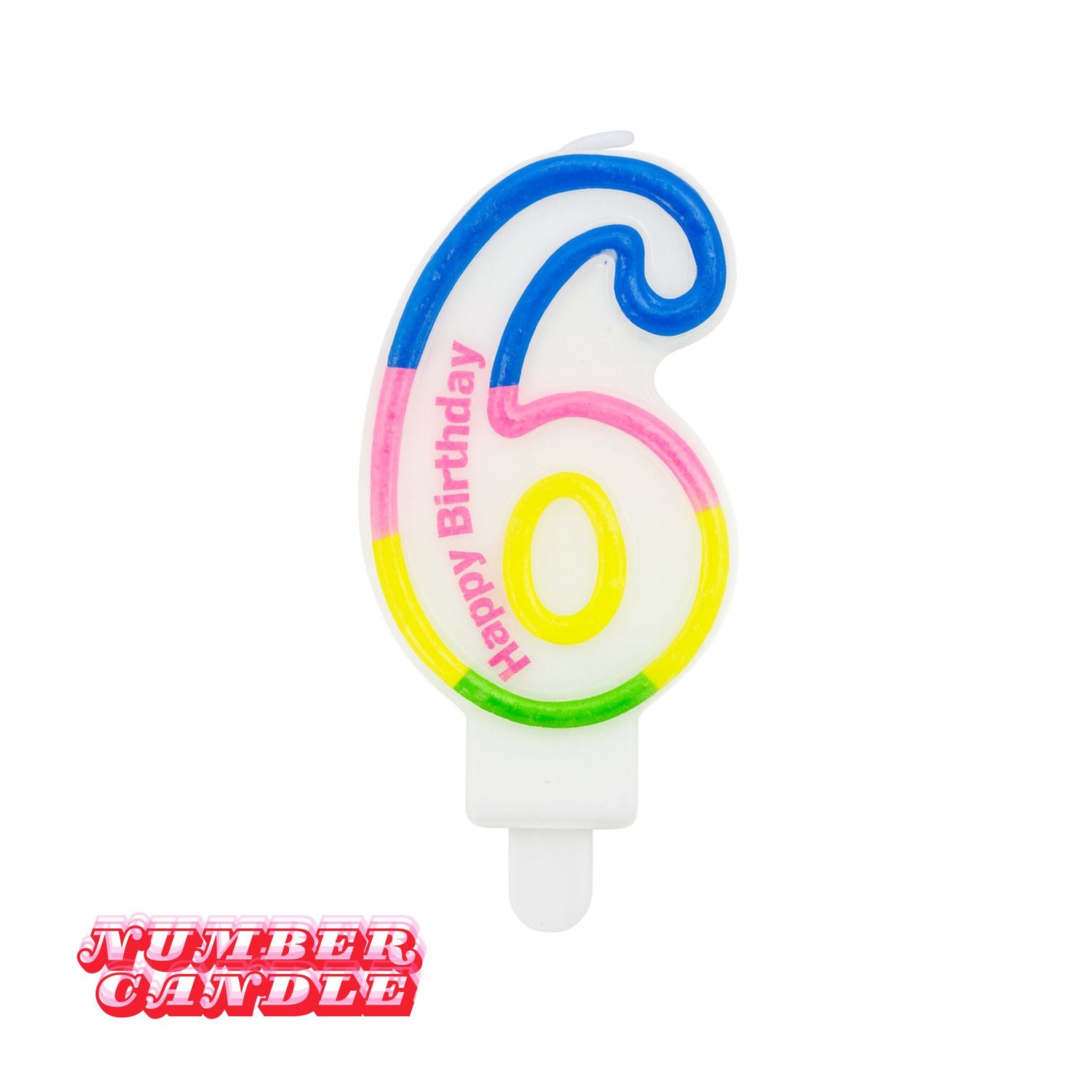 Number Candle 6