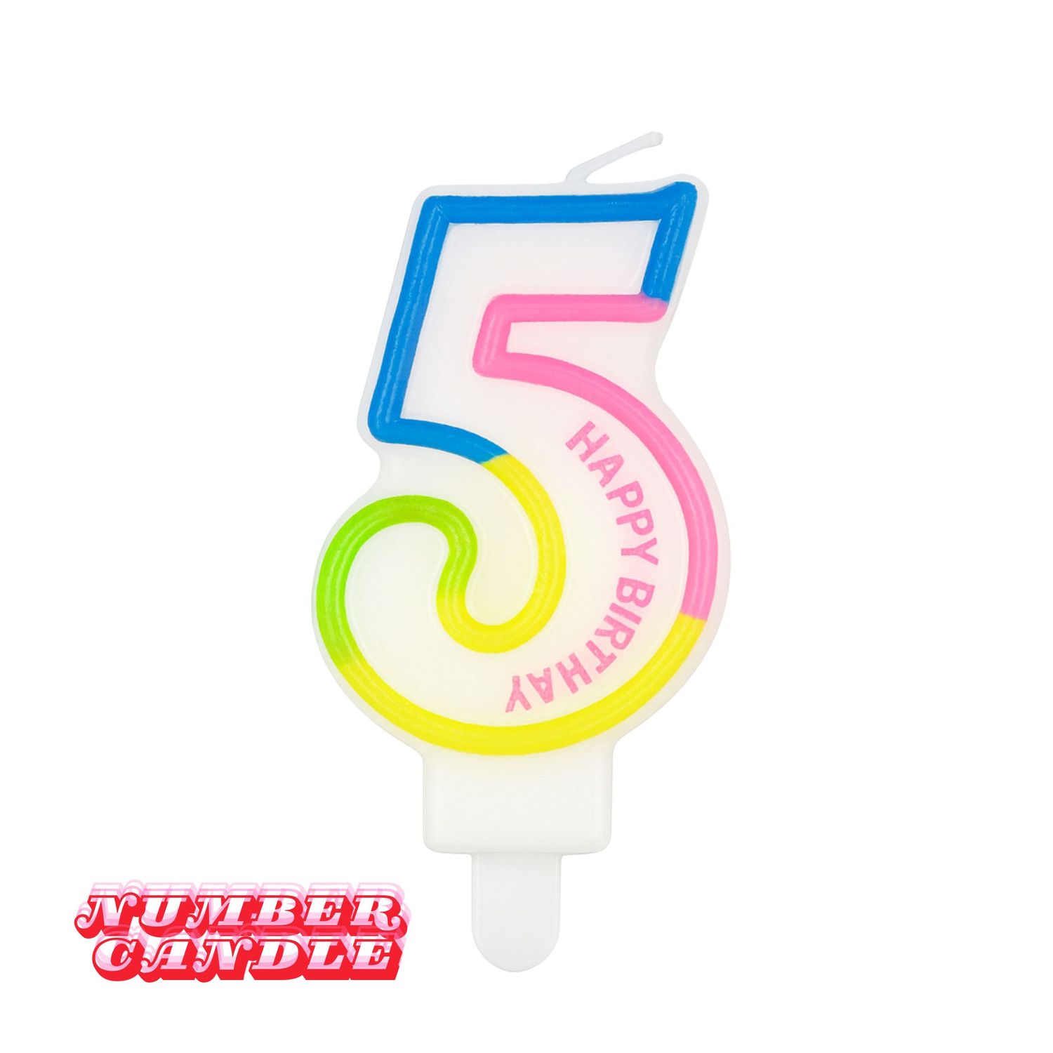 Number Candle 5