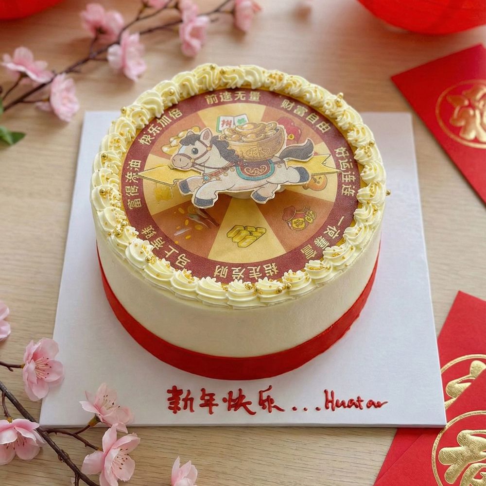 CNY 2026 Fortune Wheel Cake CNY 2026 Fortune Wheel Cake