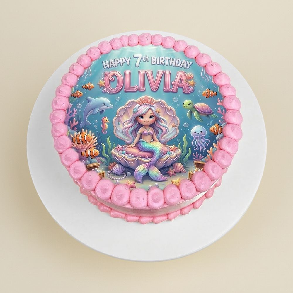 TNP58 Mermaid Birthday