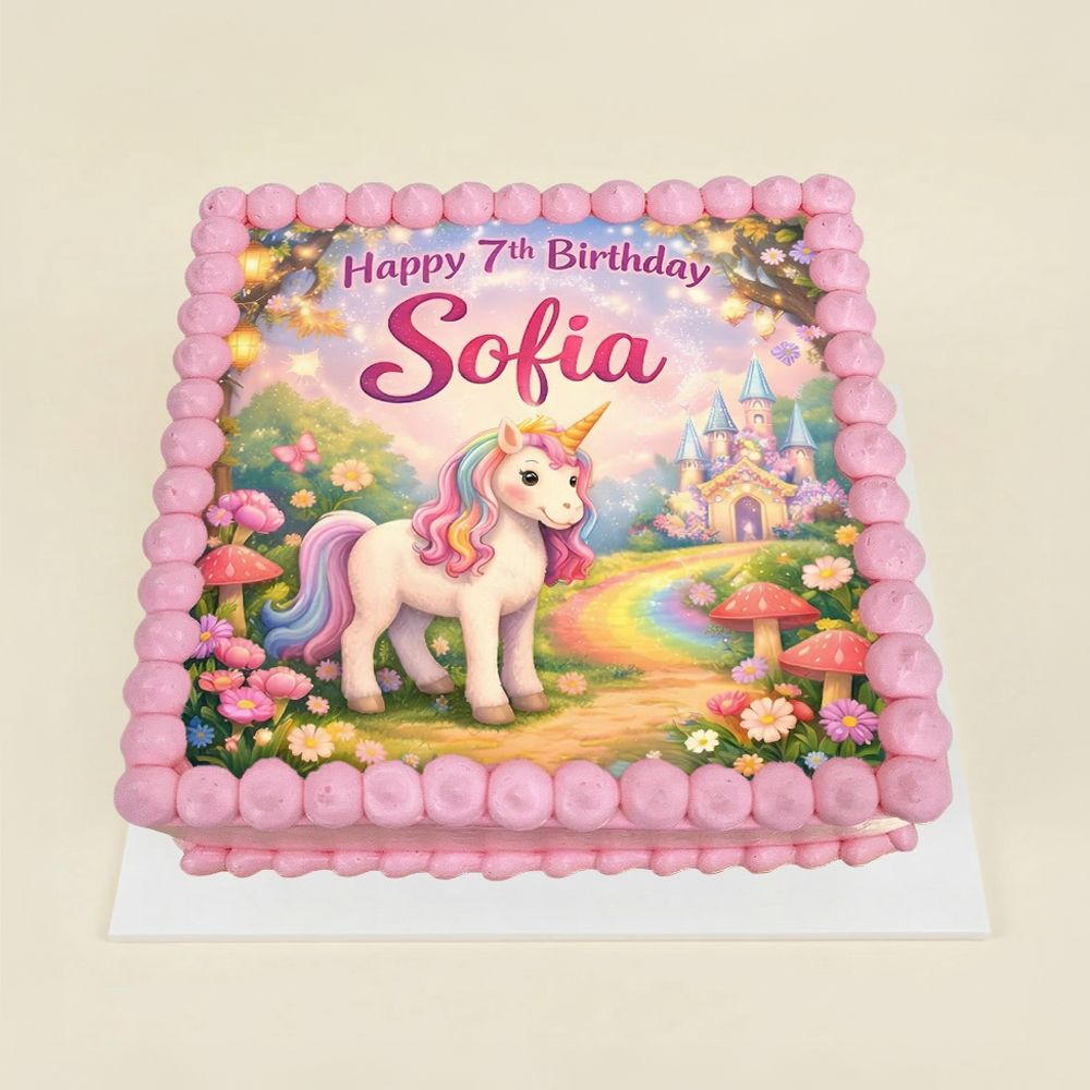 TNP65 Unicorn Enchanted Forest