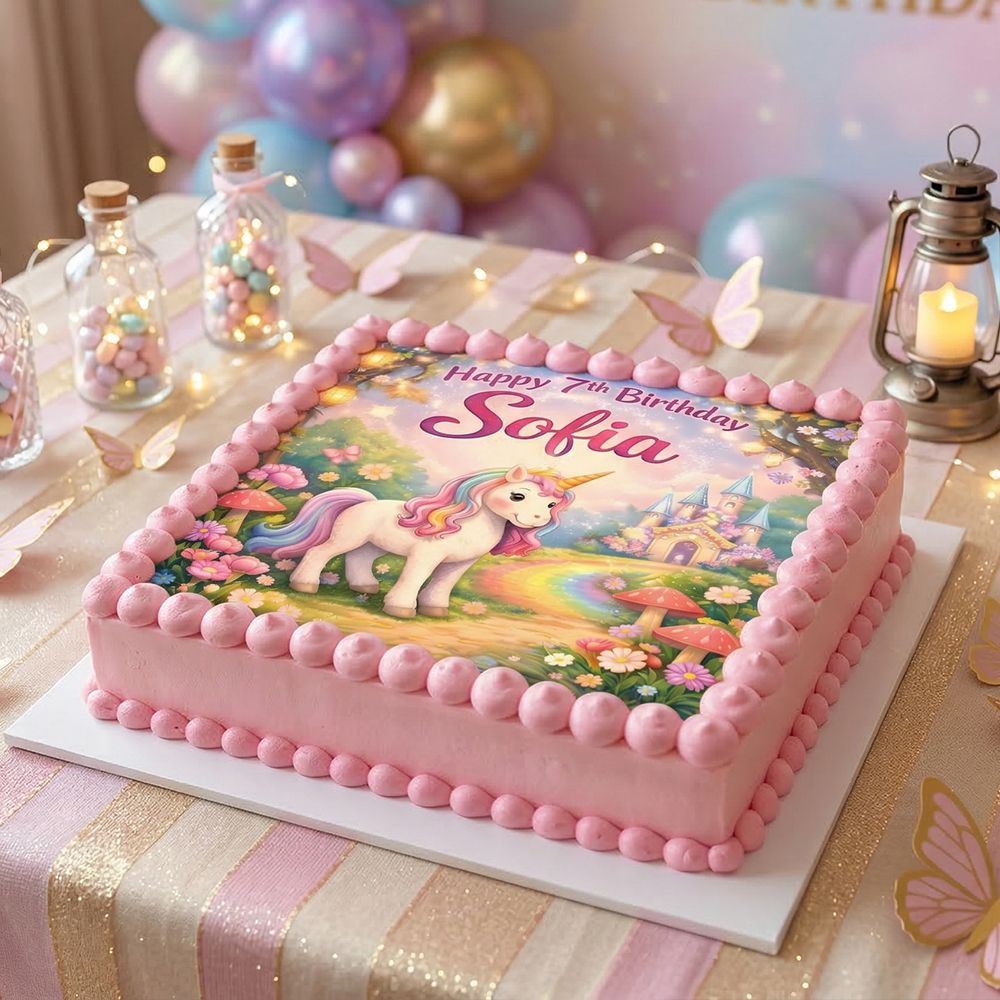 TNP65 Unicorn Enchanted Forest