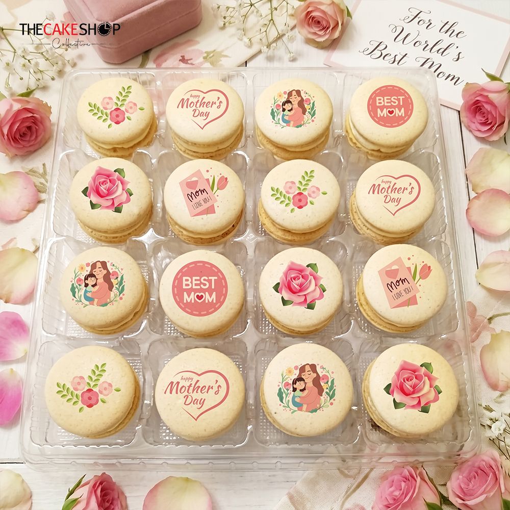 Mother's Day Cake | Macaron Design A
