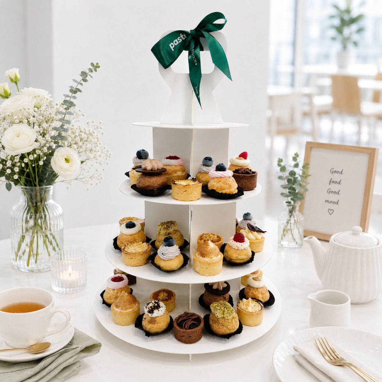 PB07 Mini Assorted Tarts + Cream Puff