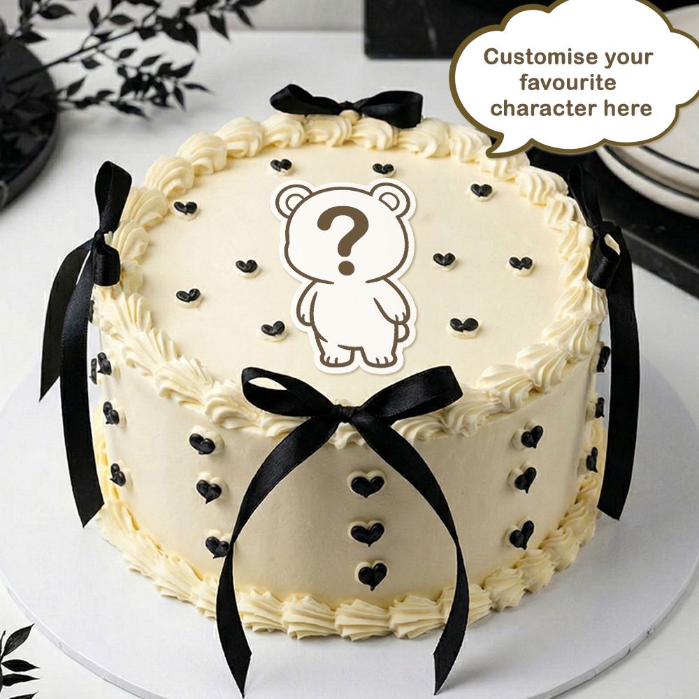RB00 Ribbon Dream Customise Image Cake