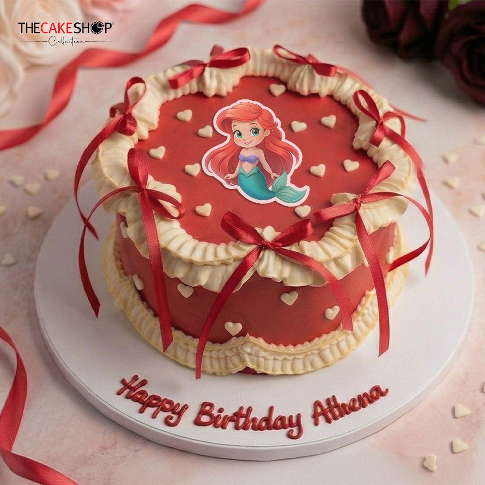 RB02 Ribbon Dream MERMAID Image Cake RB02 Ribbon Dream MERMAID Image Cake