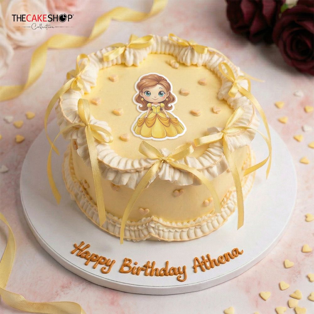RB17 Ribbon Dream BELLE Image Cake