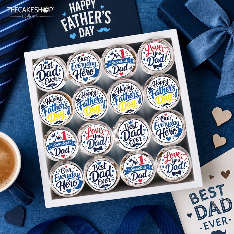 TFD2604 16-Piece Father's Day Cupcakes TFD2604 16-Piece Father's Day Cupcakes