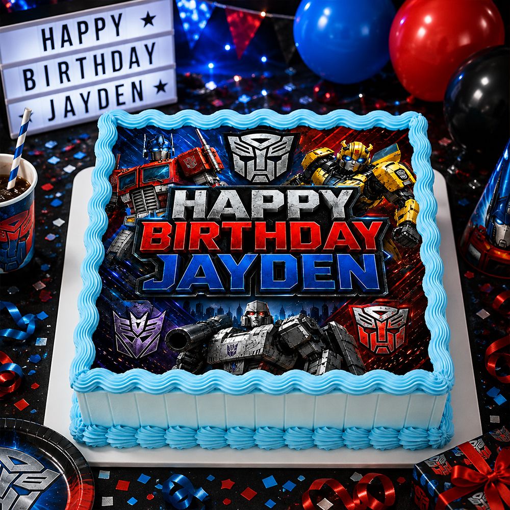 TNP74 Autobots Birthday