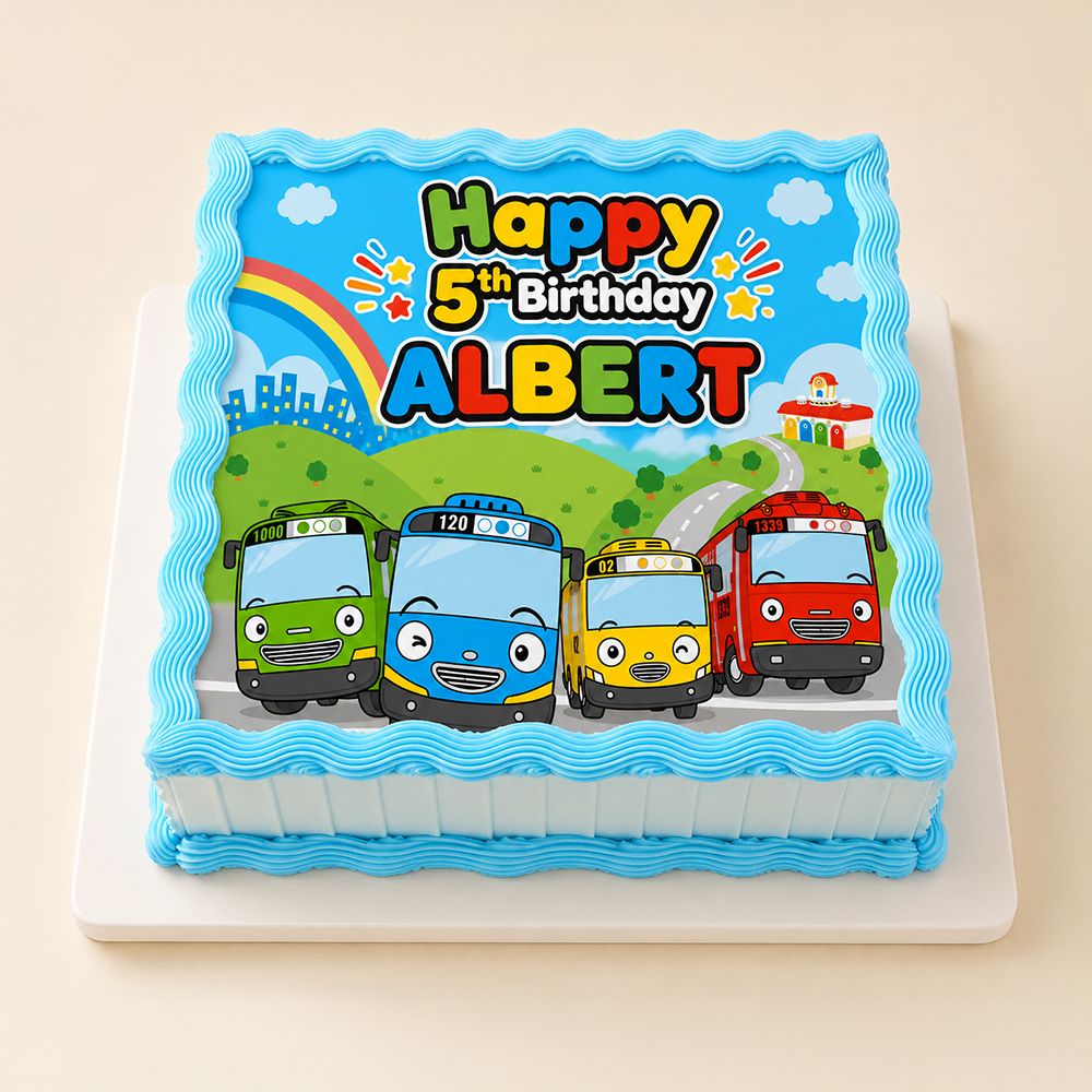 TNP69 Happy Bus Birthday