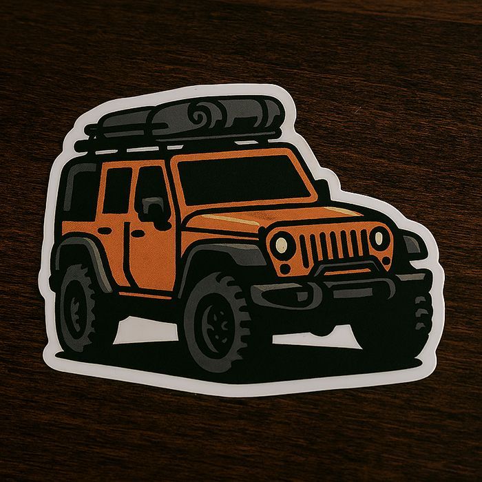 Dan Mick's Jeep Tours Stickers